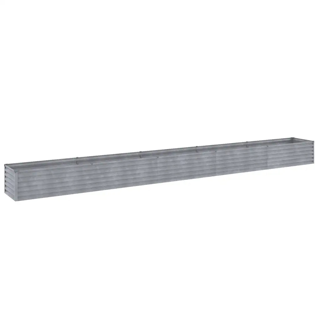 Canteiro elevado de jardim 482x50x36 cm Aço Corten