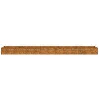 Canteiro elevado de jardim 482x50x36 cm Aço Corten