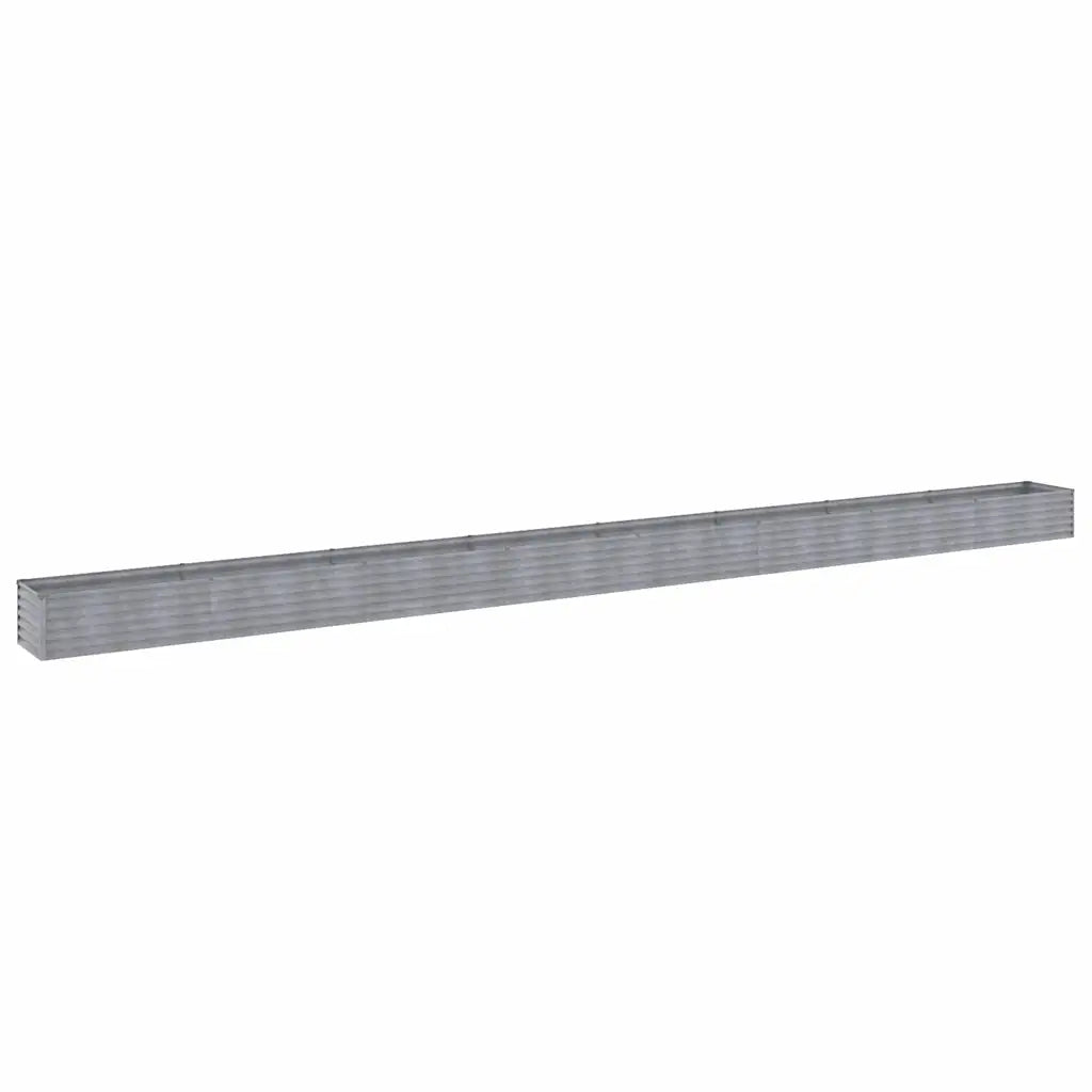 Canteiro elevado de jardim 770x50x36 cm aço corten