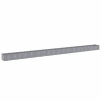 Canteiro elevado de jardim 770x50x36 cm aço corten