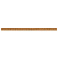Canteiro elevado de jardim 960x50x36 cm aço corten