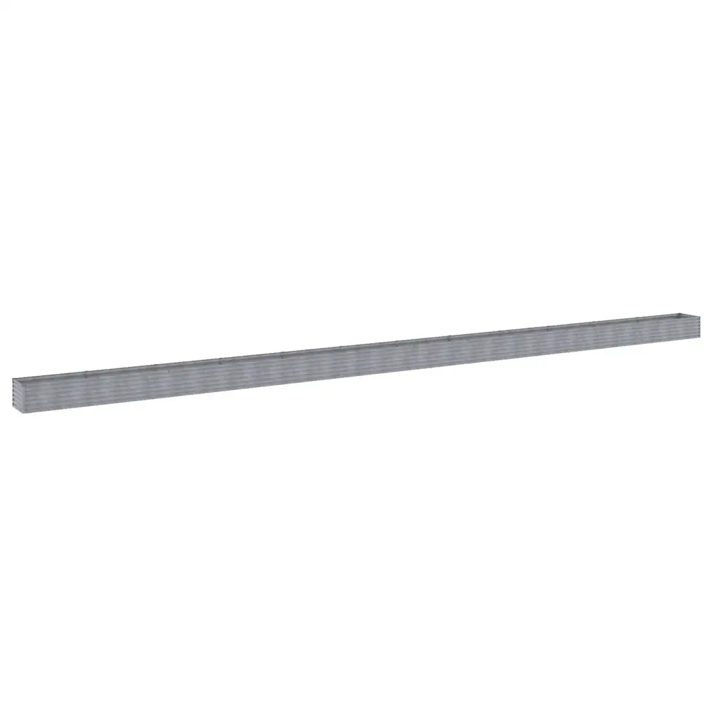 Canteiro elevado de jardim 1152x50x36 cm aço corten
