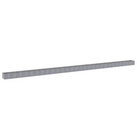 Canteiro elevado de jardim 1152x50x36 cm aço corten