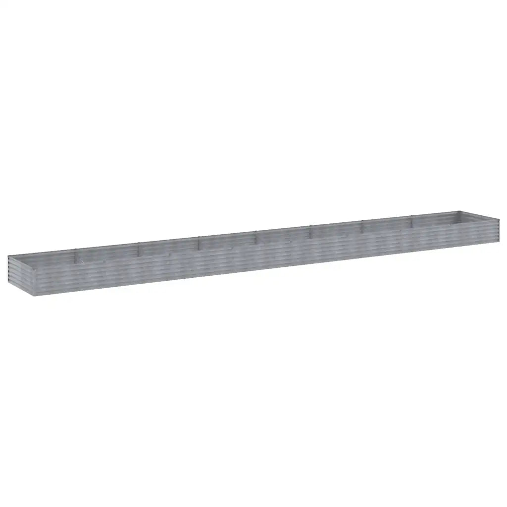 Canteiro elevado de jardim 770x100x36 cm aço corten