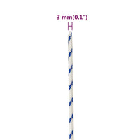 Corda de barco 3 mm 250 m polipropileno