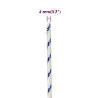 Corda de barco 4 mm 25 m polipropileno