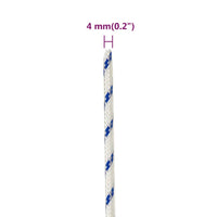 Corda de barco 4 mm 250 m polipropileno