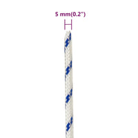 Corda de barco 5 mm 250 m polipropileno