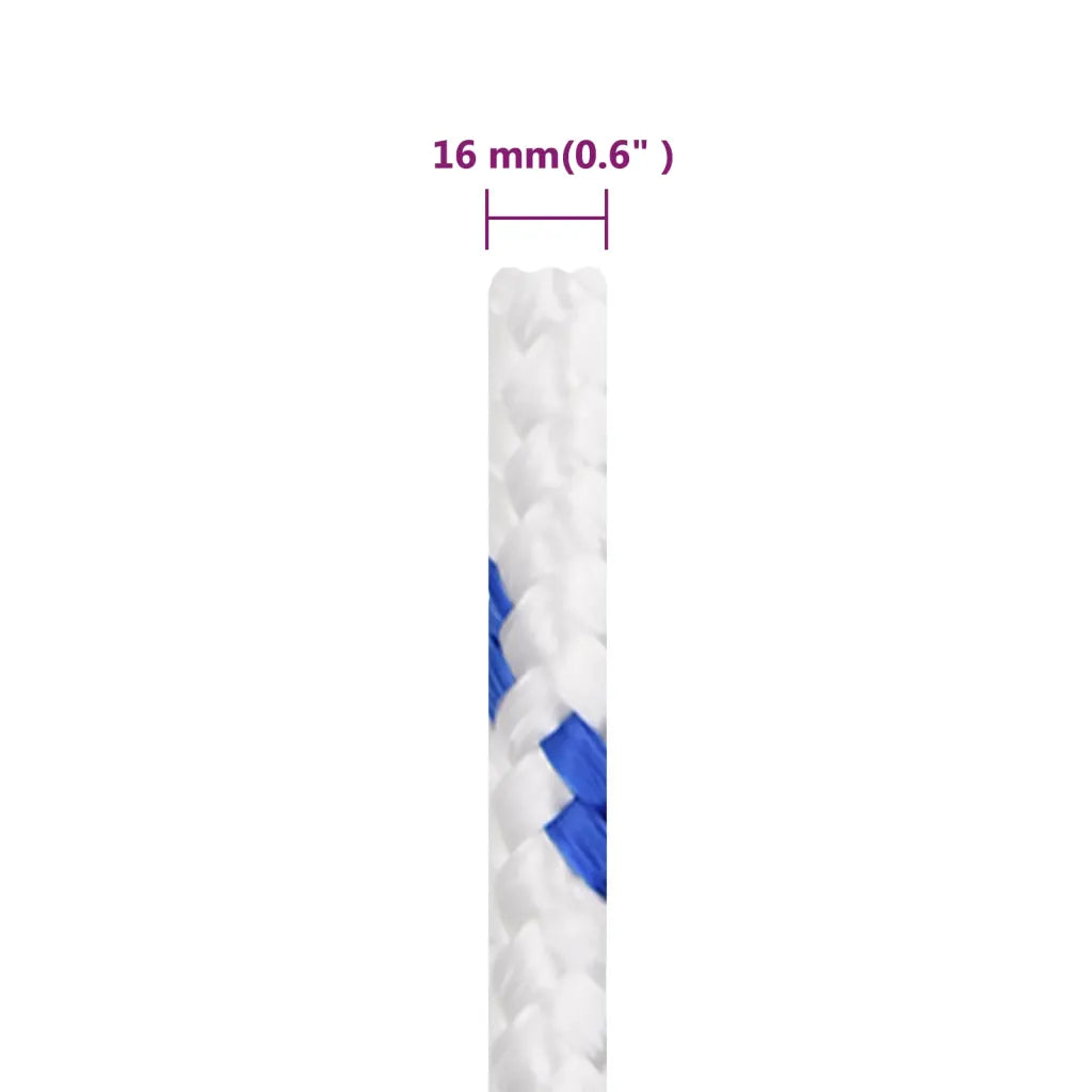 Corda de barco 16 mm 100 m polipropileno