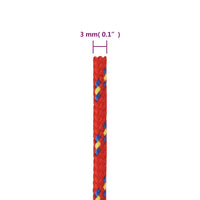 Corda de barco 3 mm 100 m polipropileno