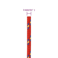 Corda de barco 3 mm 500 m polipropileno