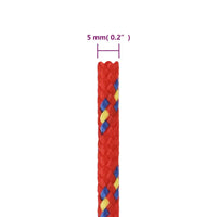 Corda de barco 5 mm 25 m polipropileno