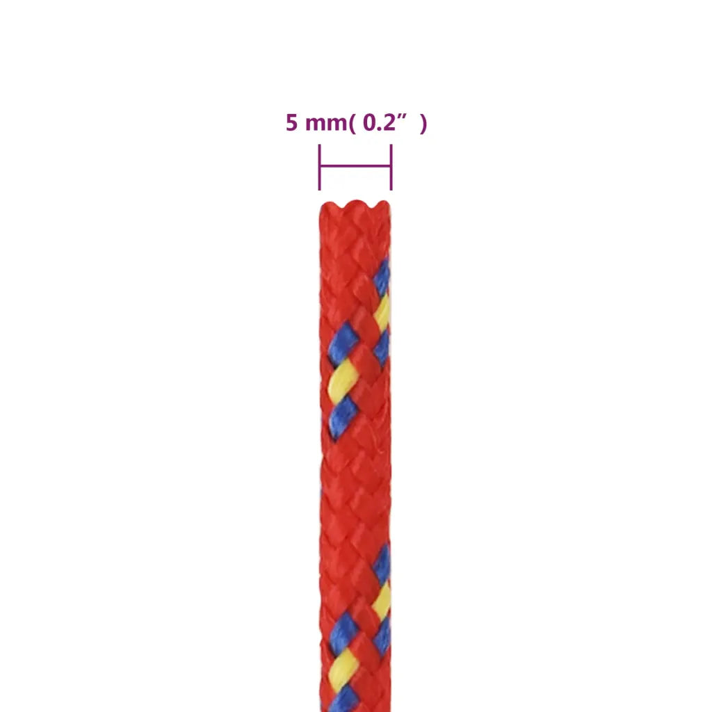 Corda de barco 5 mm 50 m polipropileno