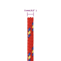 Corda de barco 5 mm 250 m polipropileno