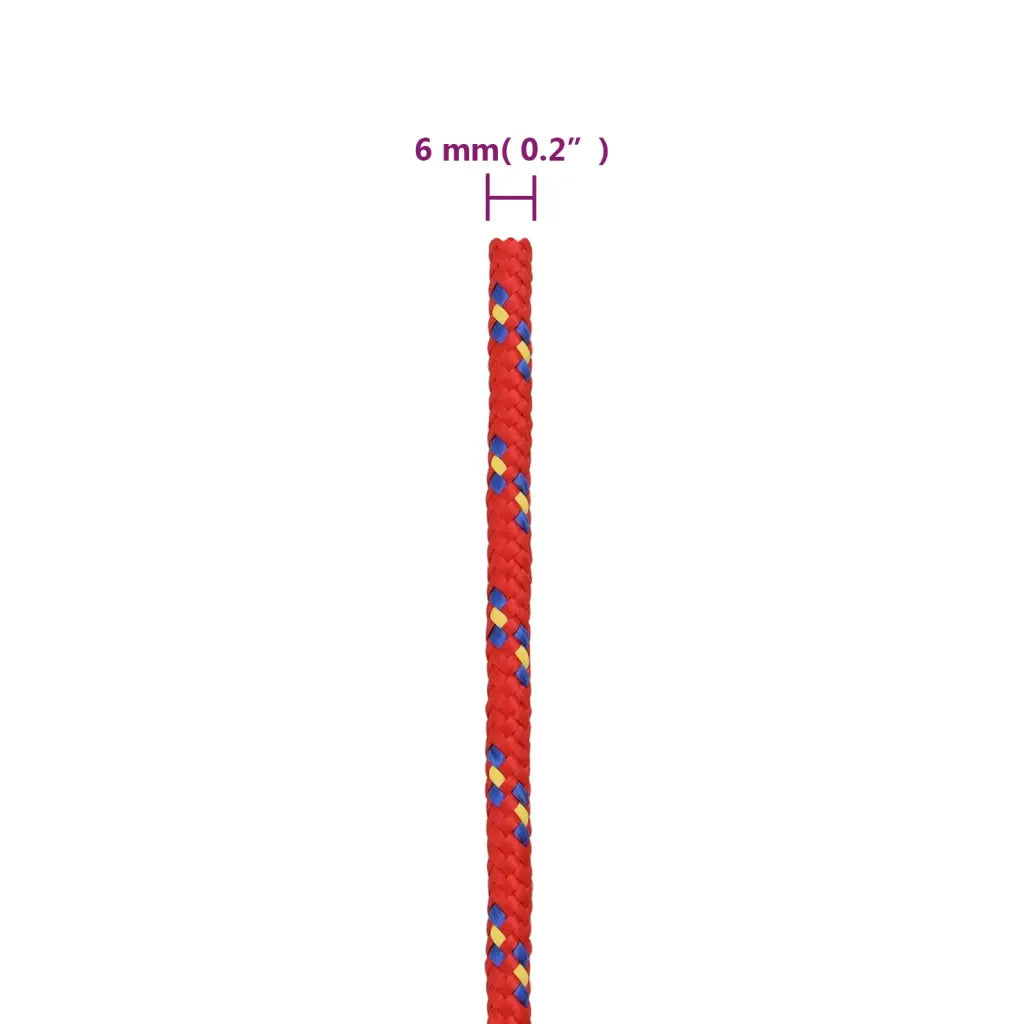 Corda de barco 6 mm 50 m polipropileno
