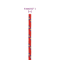 Corda de barco 6 mm 50 m polipropileno
