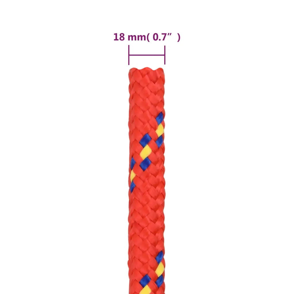 Corda de barco 18 mm 100 m polipropileno