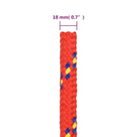 Corda de barco 18 mm 100 m polipropileno