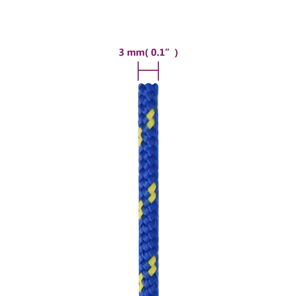 Corda de barco 3 mm 100 m polipropileno