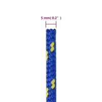 Corda de barco 5 mm 500 m polipropileno