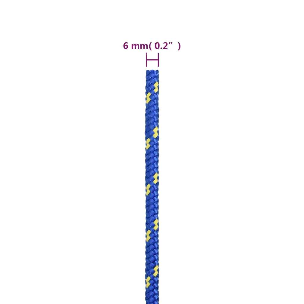 Corda de barco 6 mm 50 m polipropileno