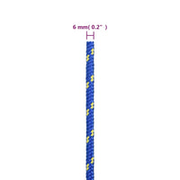 Corda de barco 6 mm 50 m polipropileno