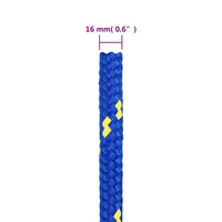 Corda de barco 16 mm 100 m polipropileno