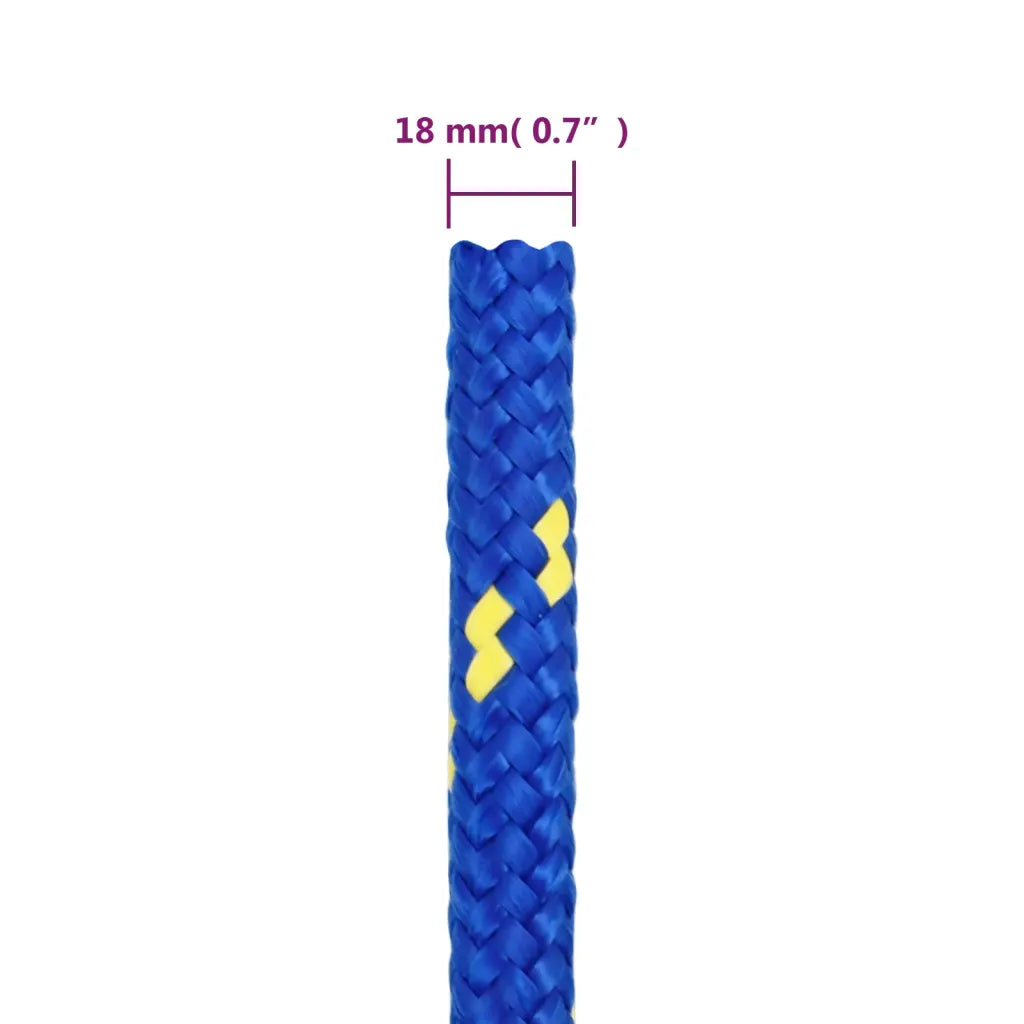 Corda de barco 18 mm 100 m polipropileno