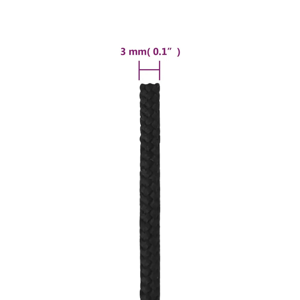 Corda de barco 3 mm 100 m polipropileno  completo