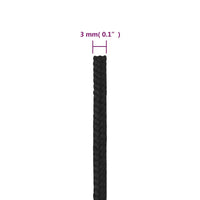 Corda de barco 3 mm 250 m polipropileno  completo