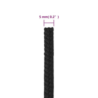 Corda de barco 5 mm 250 m polipropileno  completo