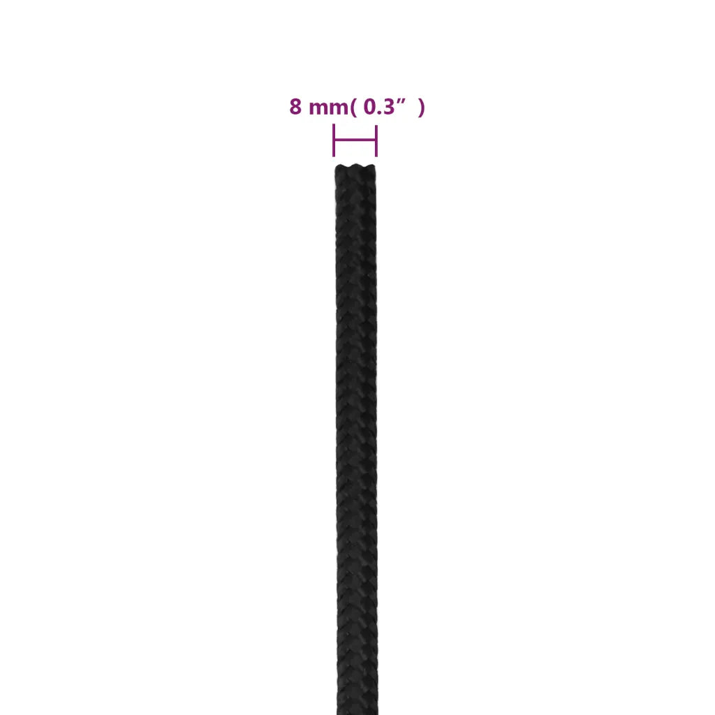 Corda de barco 8 mm 100 m polipropileno  completo