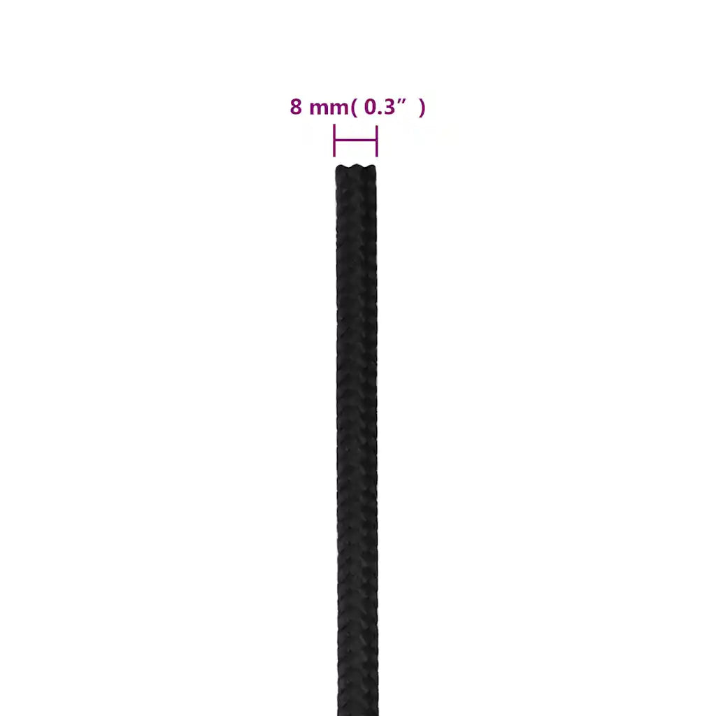 Corda de barco 8 mm 250 m polipropileno  completo