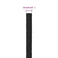 Corda de barco 14 mm 25 m polipropileno  completo