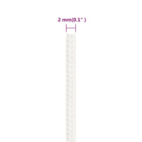 Corda de barco 2 mm 50 m polipropileno  completo
