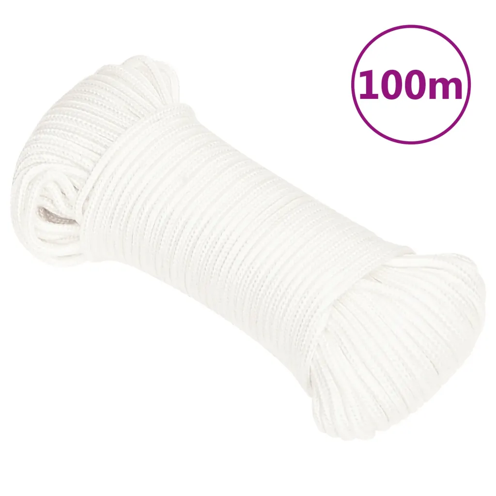 Corda de barco 4 mm 100 m polipropileno  completo