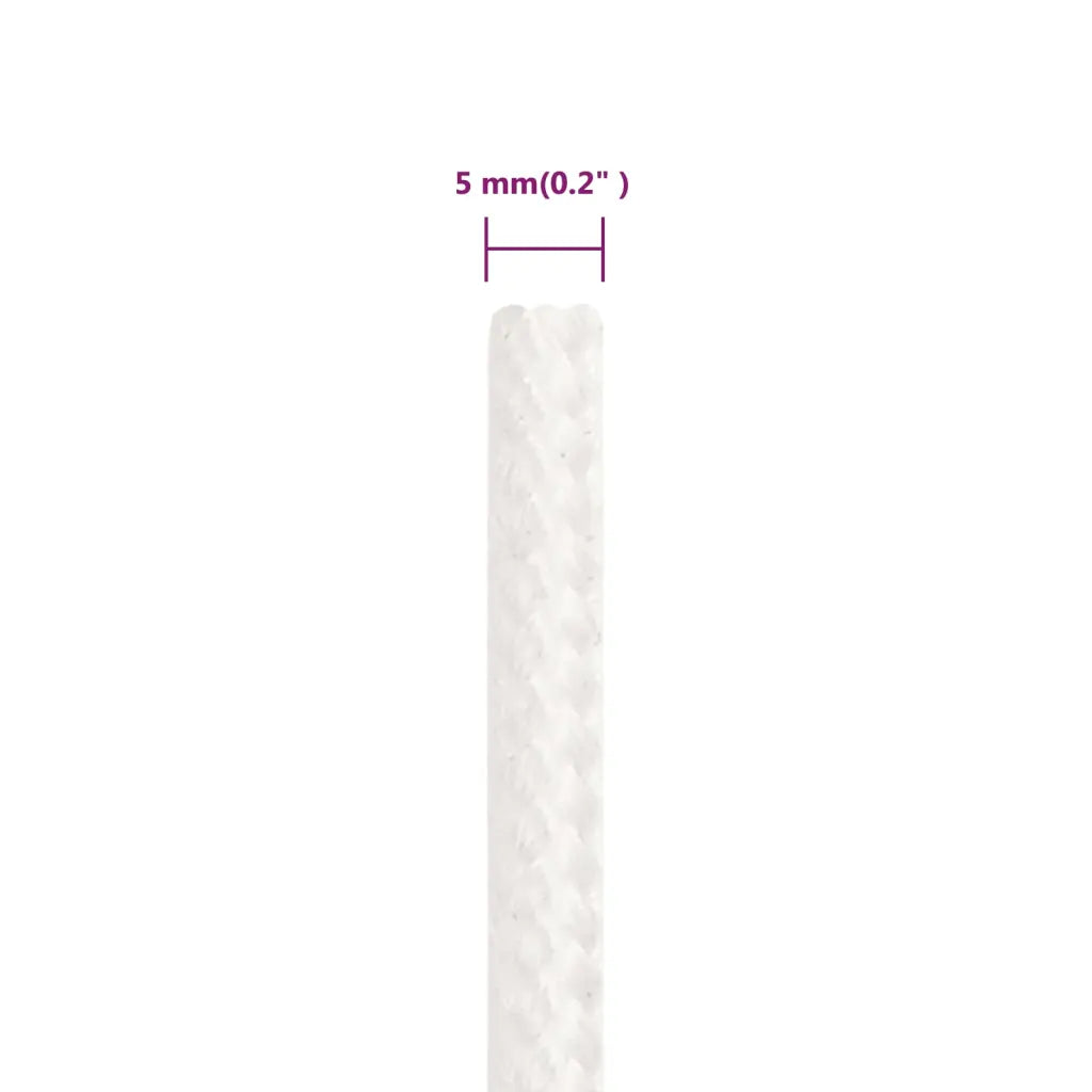 Corda de barco 5 mm 25 m polipropileno  completo