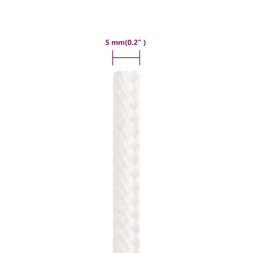 Corda de barco 5 mm 500 m polipropileno  completo