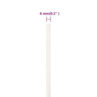 Corda de barco 6 mm 50 m polipropileno  completo