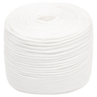 Corda de barco 8 mm 25 m polipropileno totalmente branca