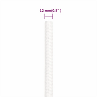 Corda de barco 12 mm 25 m polipropileno  completo
