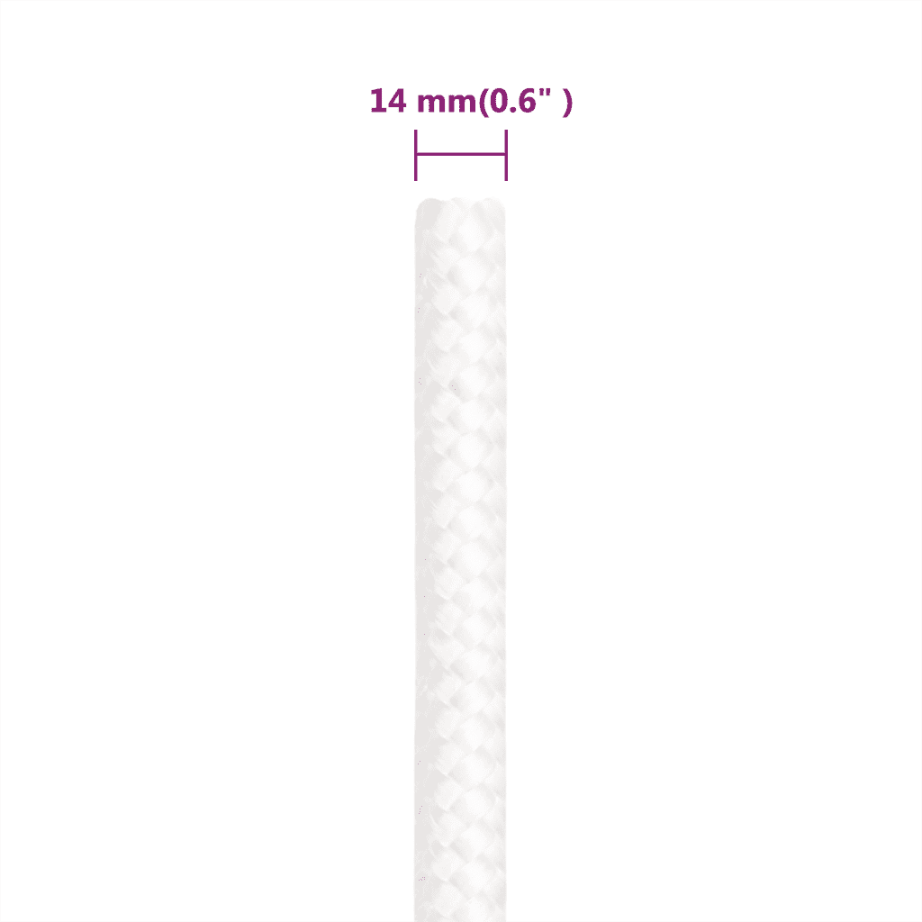 Corda de barco 14 mm 25 m polipropileno  completo