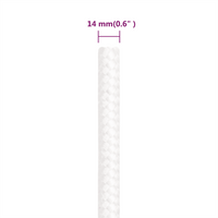 Corda de barco 14 mm 25 m polipropileno  completo