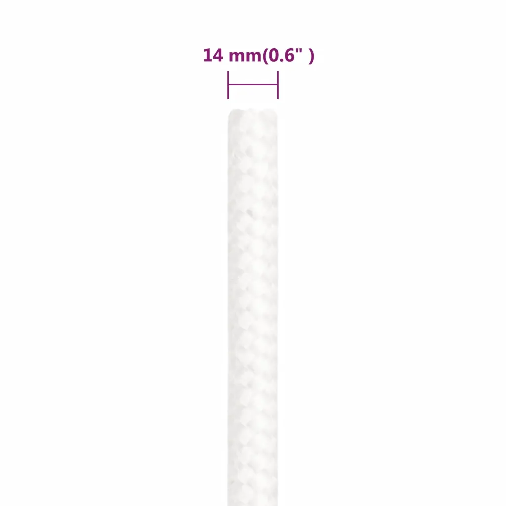 Corda de barco 14 mm 250 m polipropileno  completo