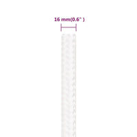Corda de barco 16 mm 250 m polipropileno  completo