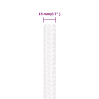 Corda de barco 18 mm 100 m polipropileno  completo