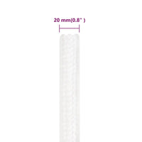 Corda de barco 20 mm 100 m polipropileno  completo