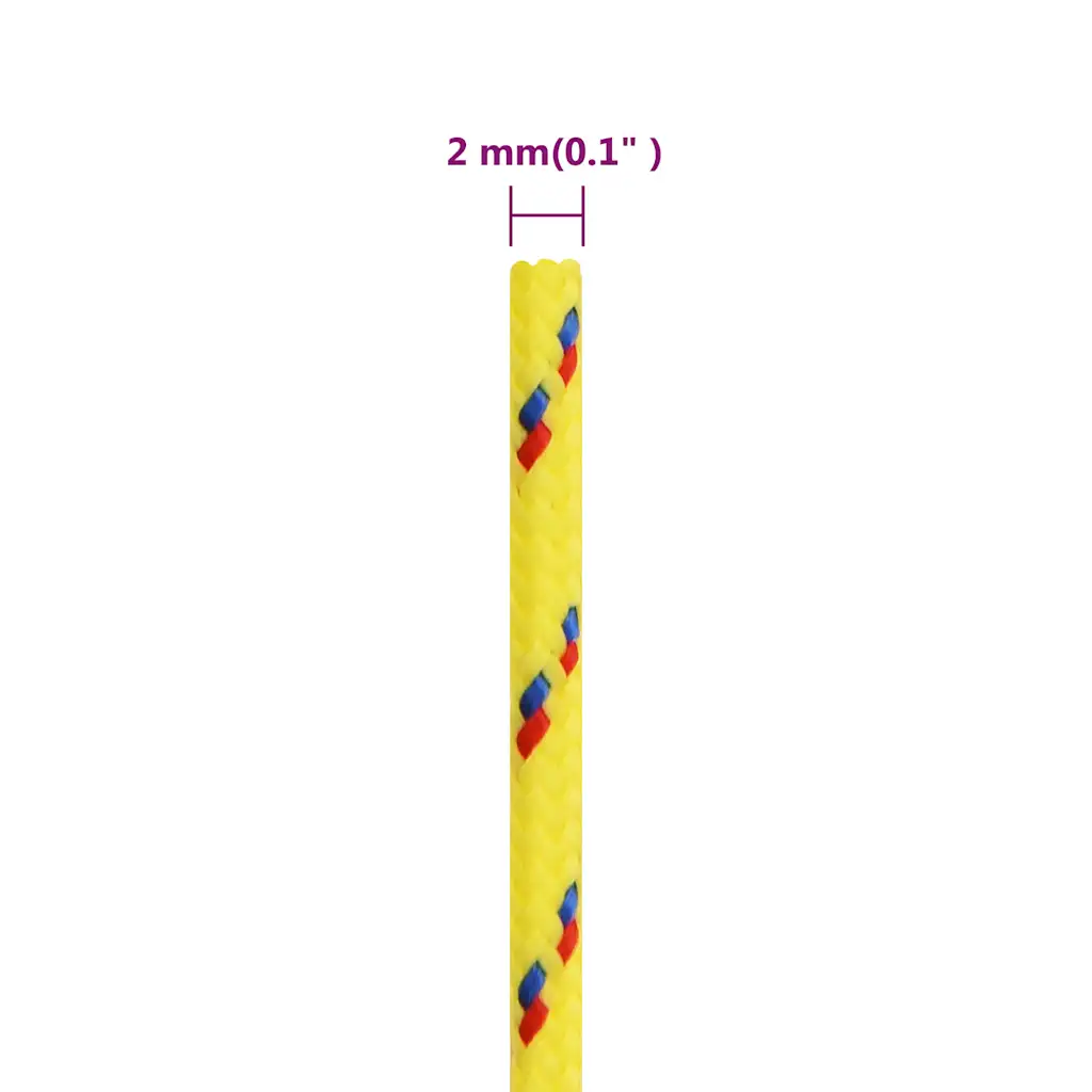 Corda de barco 2 mm 50 m polipropileno
