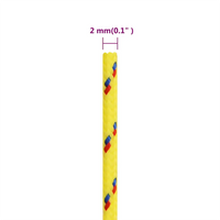 Corda de barco 2 mm 50 m polipropileno