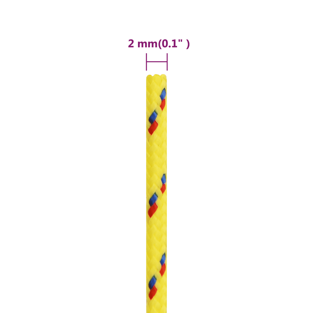 Corda de barco 2 mm 500 m polipropileno
